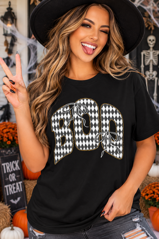Bow Boo Graphic T-Shirt