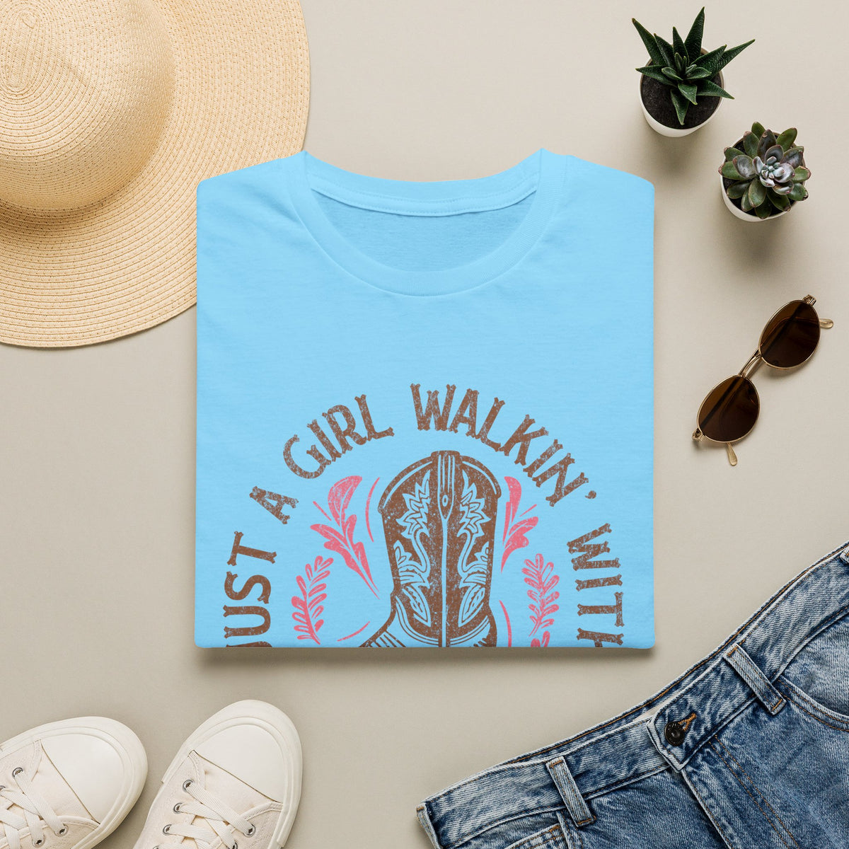 Christian Cowgirl Graphic Tee