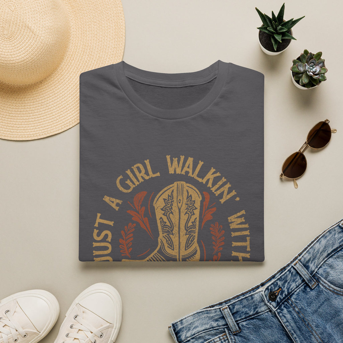 Christian Cowboy Boot T‑Shirt