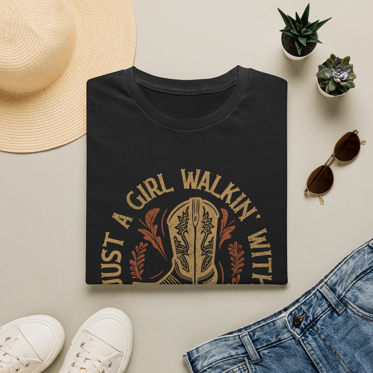 Christian Cowboy Boot T‑Shirt