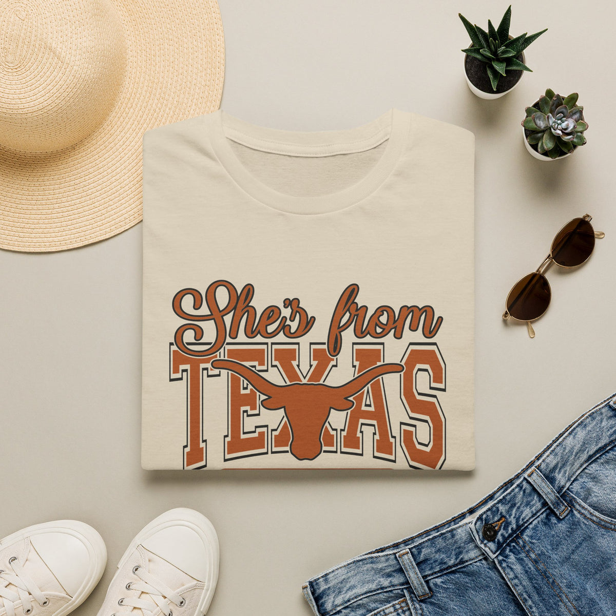 She’s From Texas T‑Shirt