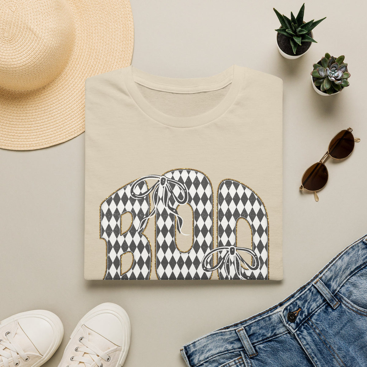 Bow Boo Graphic T-Shirt