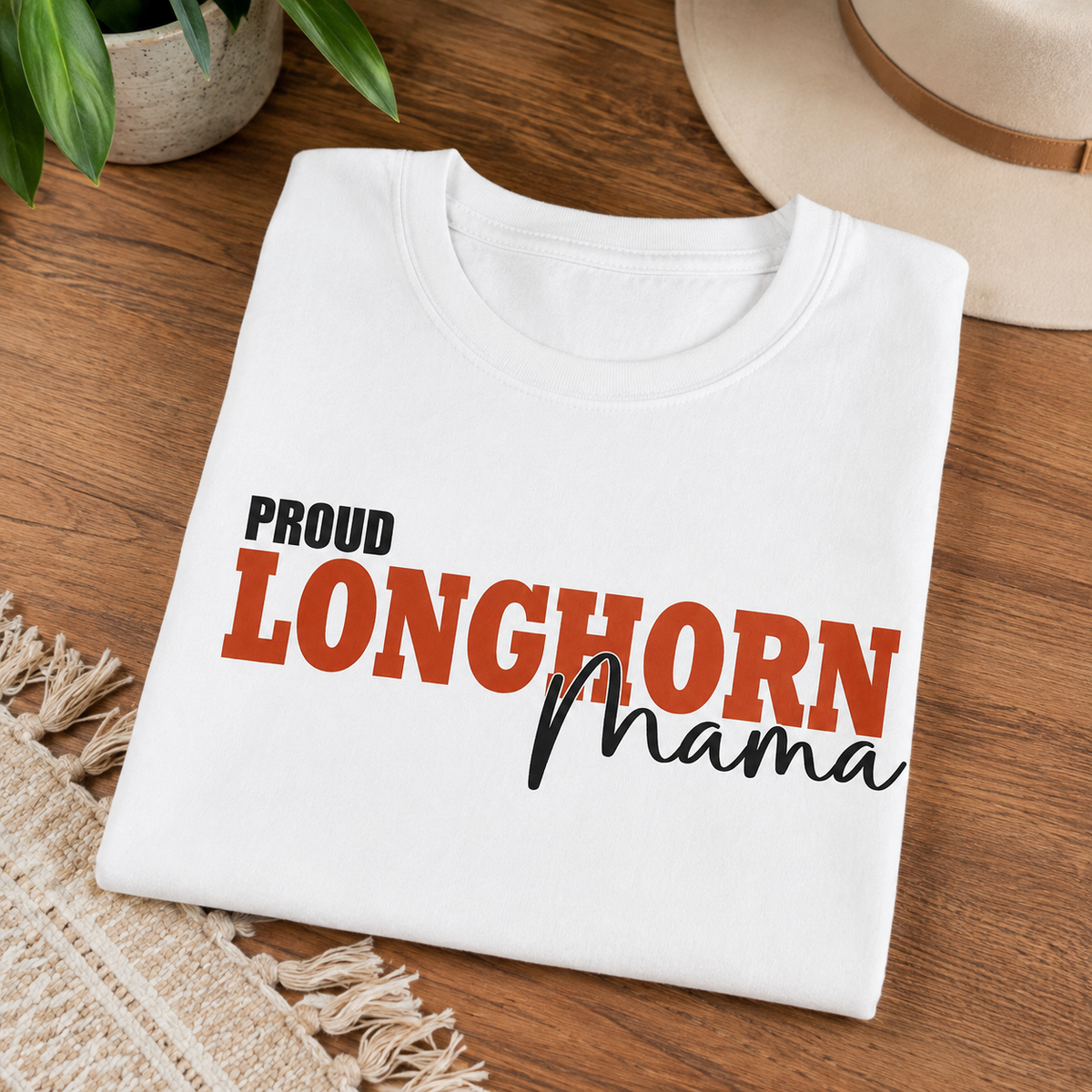 Proud Longhorn Mama T-Shirt