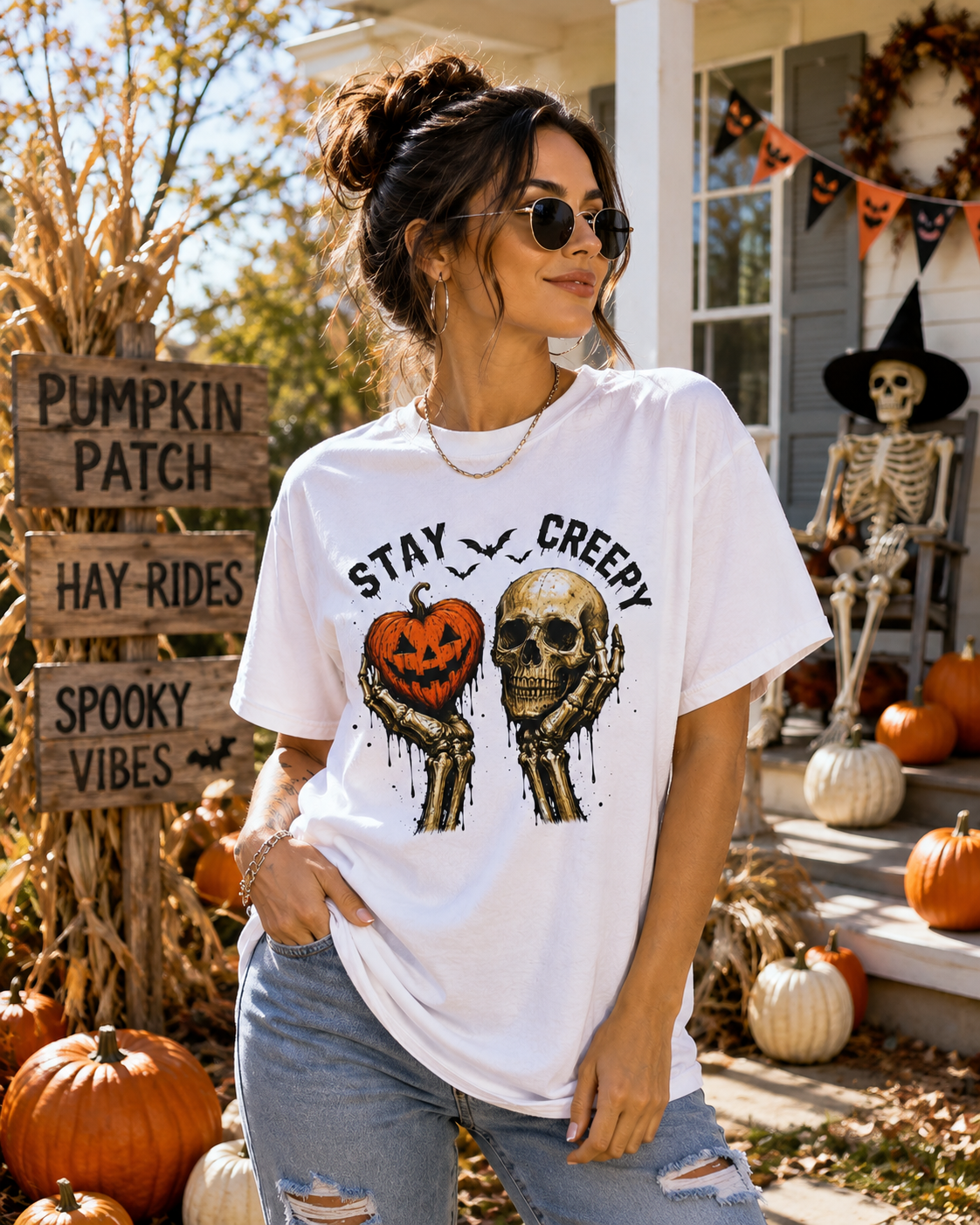 Stay Creepy Halloween T-Shirt