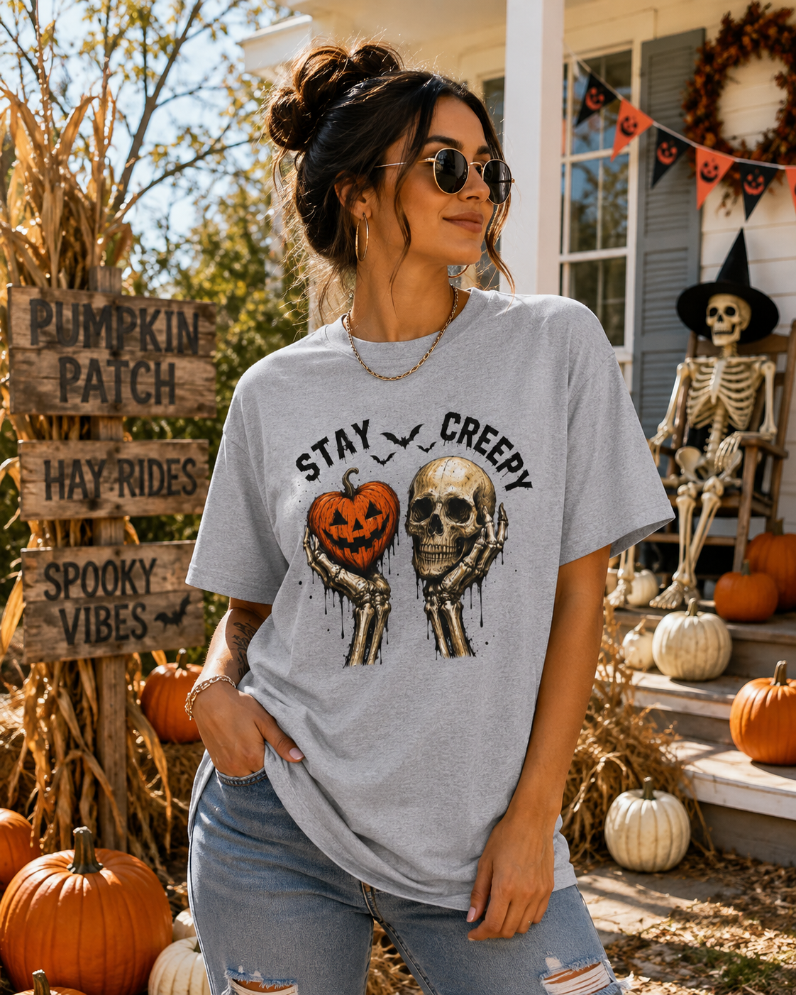 Stay Creepy Halloween T-Shirt