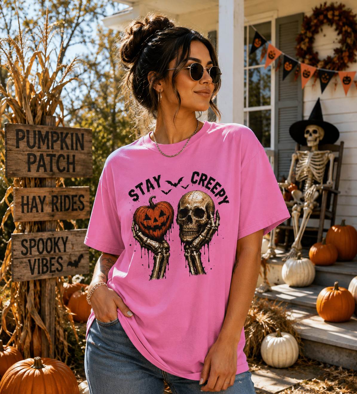 Stay Creepy Halloween T-Shirt