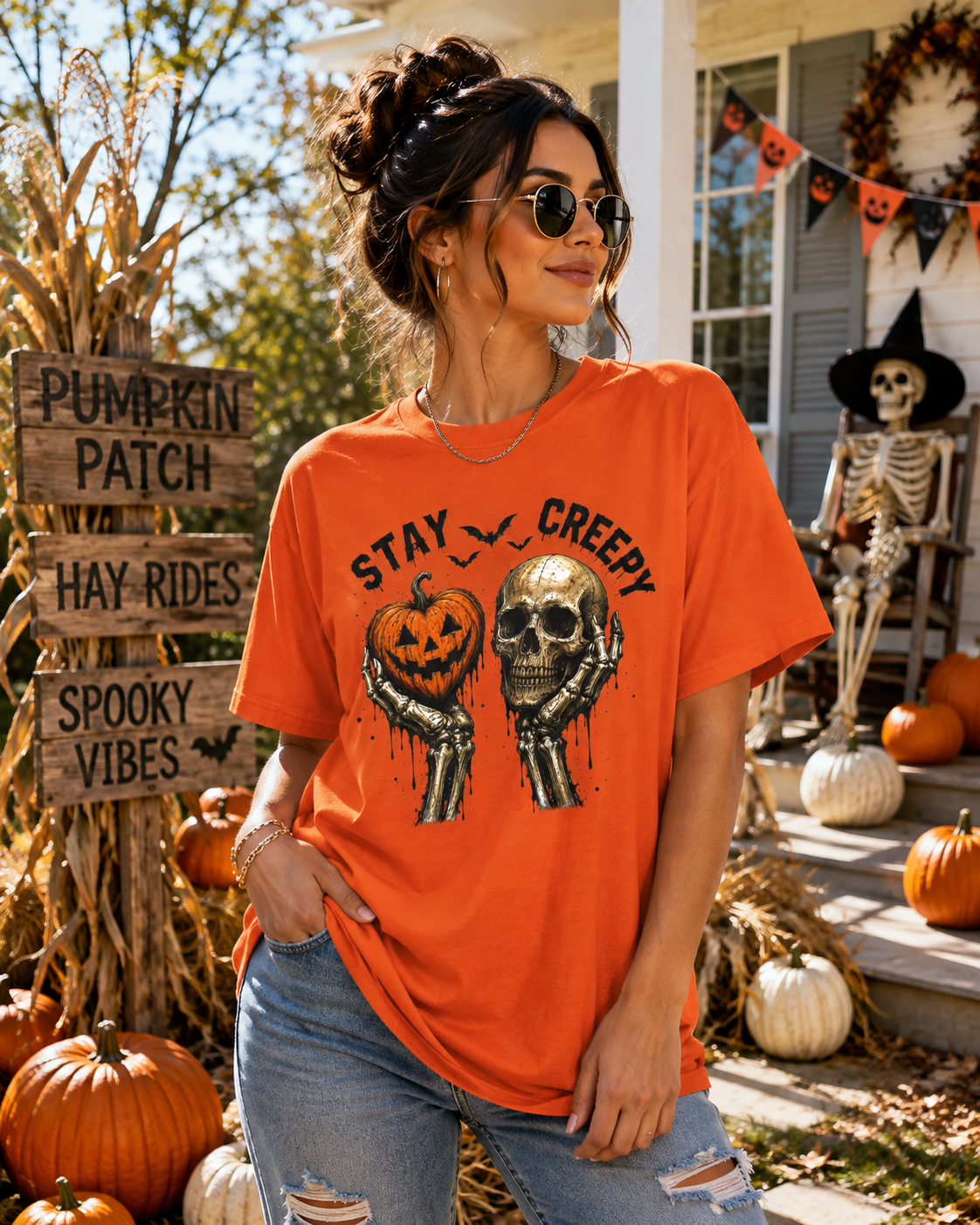 Stay Creepy Halloween T-Shirt