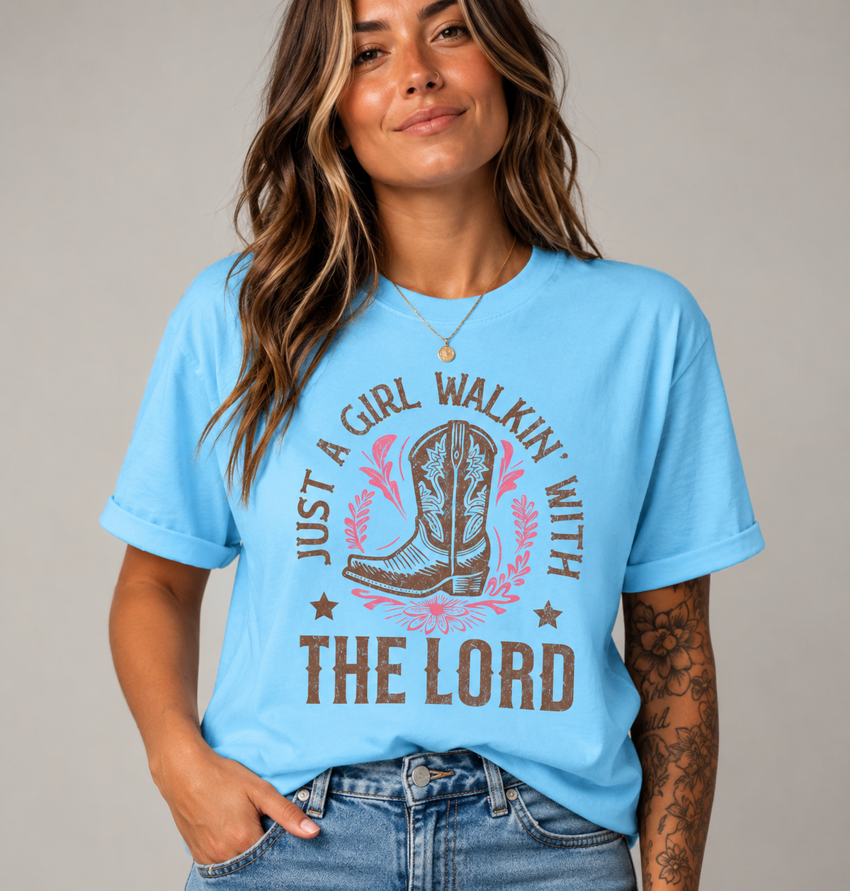 Christian Cowgirl Graphic Tee