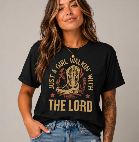 Christian Cowboy Boot T‑Shirt